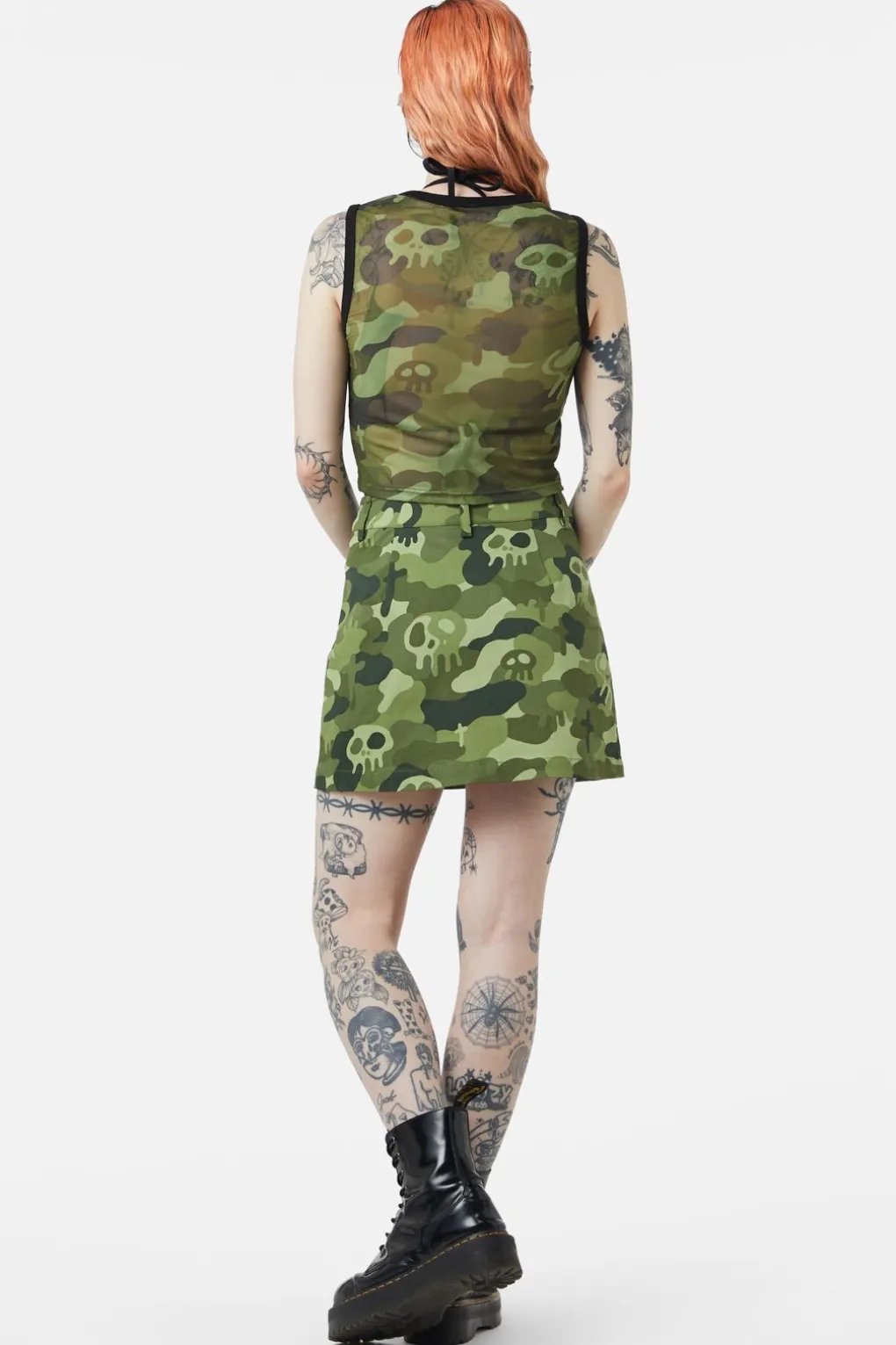 Nook Of The Garden Camo Skirt