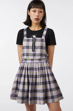 Outsider Tartan Pleat Pinny