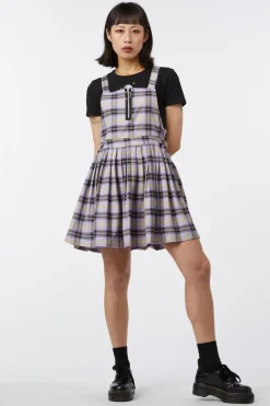 Outsider Tartan Pleat Pinny