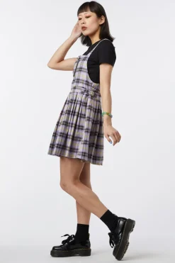 Outsider Tartan Pleat Pinny