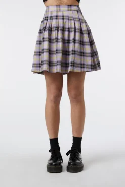 Outsider Tartan Pleat Skirt