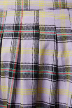 Outsider Tartan Pleat Skirt