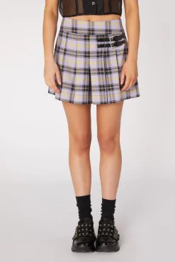 Outsider Tartan Pleat Skort
