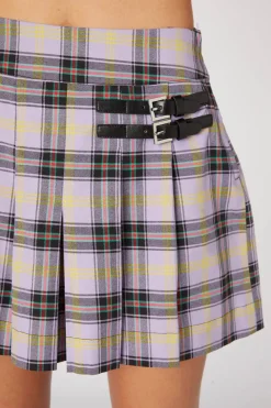 Outsider Tartan Pleat Skort