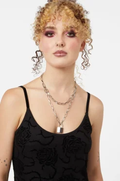 Padlock Chain Necklace