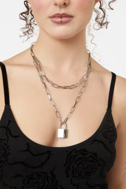 Padlock Chain Necklace