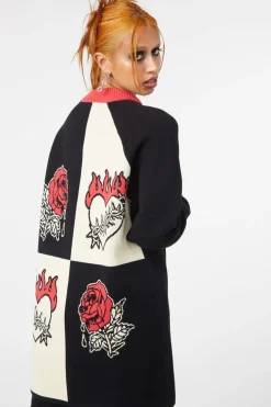 Paint The Roses Cardi
