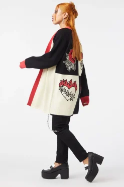 Paint The Roses Cardi