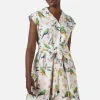 Parrot Shirt Dress