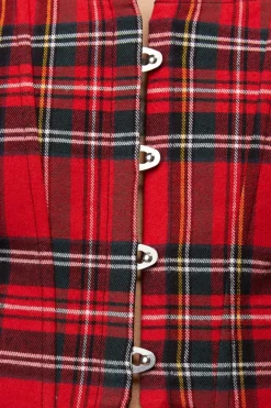 Party Time Tartan Corset