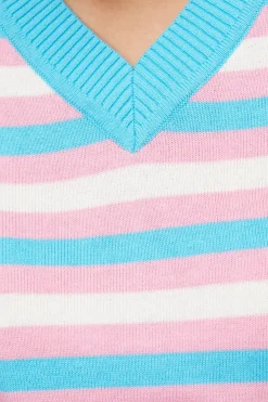 Pastel Stripe Vest