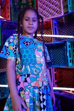 Patched Up Kids Jersey Dress