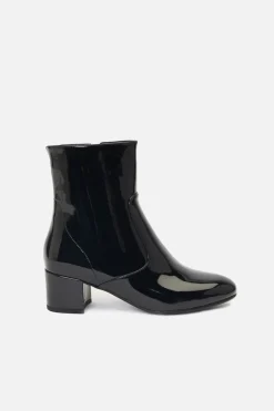 Patent Ankle Boot