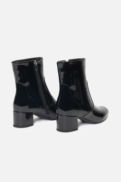 Patent Ankle Boot