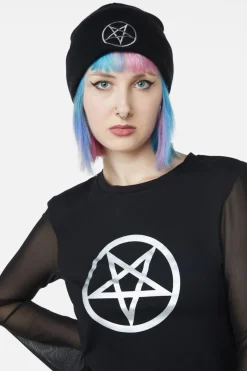 Pentagram Knit Beanie