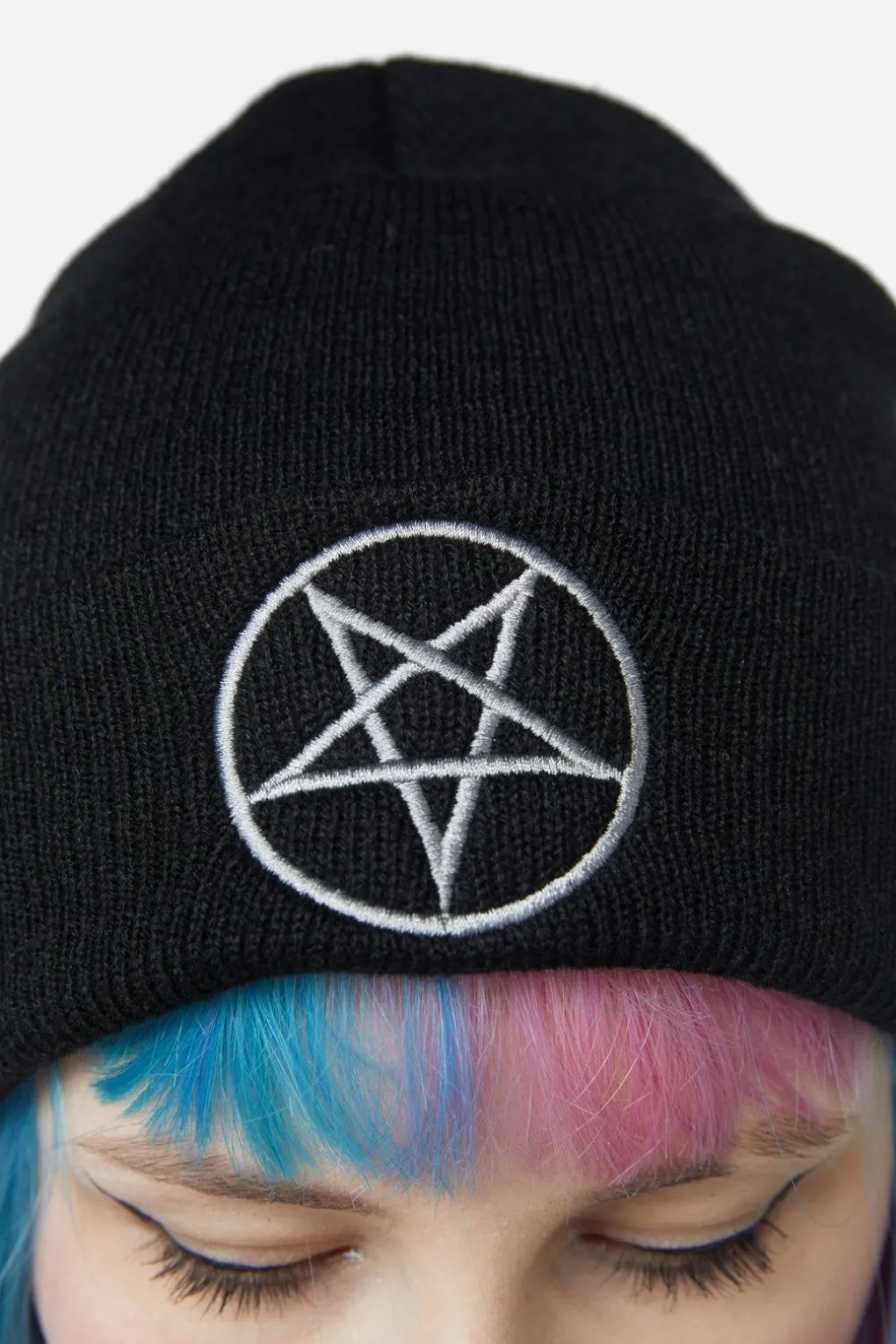 Pentagram Knit Beanie