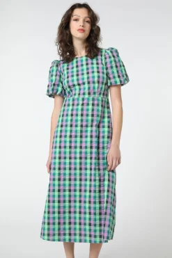 Peppa Check Midi Dress