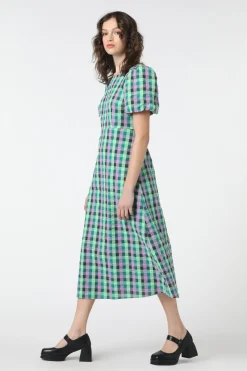 Peppa Check Midi Dress