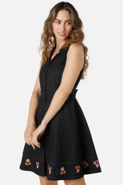 Petal Embroidered Dress