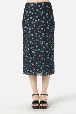 Petal Mesh Skirt