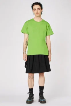 Plant Embossed Cotton Tee