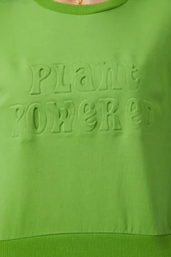 Plant Embossed Sweater