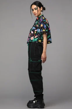 Plantistry Print Blouse