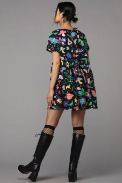 Plantistry Print Dress