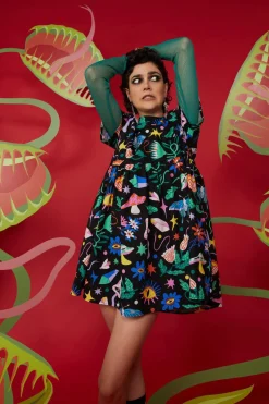 Plantistry Print Dress