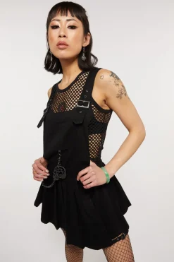 Pleated Pinny Skull Charm