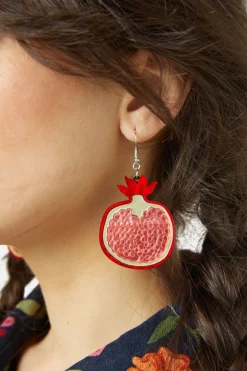 Pomegranate Earrings