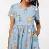 Possum Magpie Smock Dress