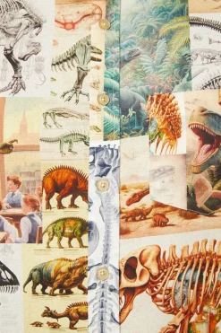 Prehistoric Dino Tile Printed Shirt