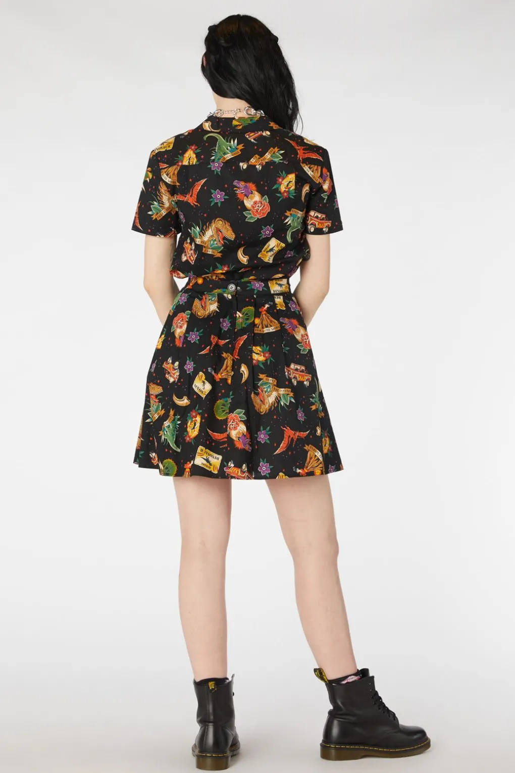 Prehistoric Tattoo Skirt