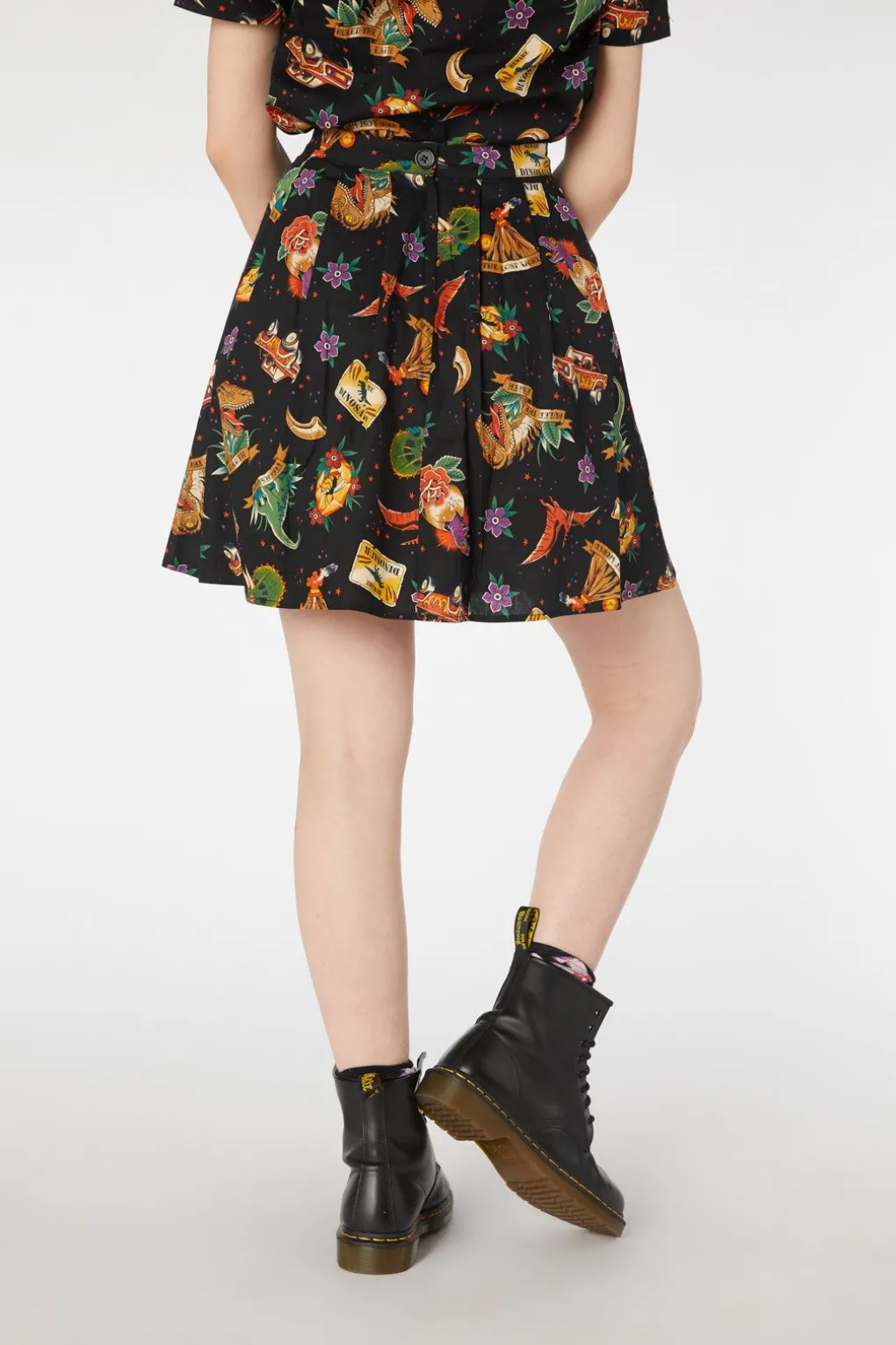 Prehistoric Tattoo Skirt