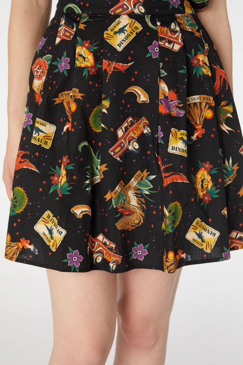 Prehistoric Tattoo Skirt