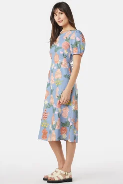 Pretty Vases Midi Dress