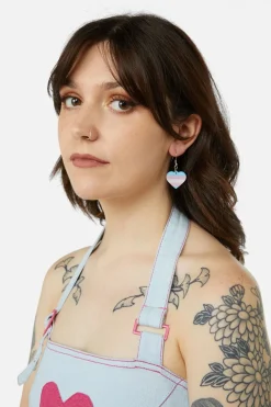 Pride Heart Earrings Transgender