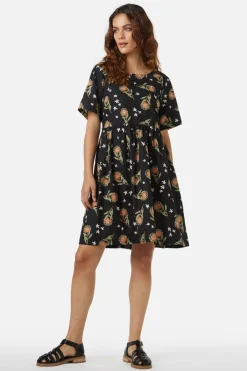 Protea Smock Dress