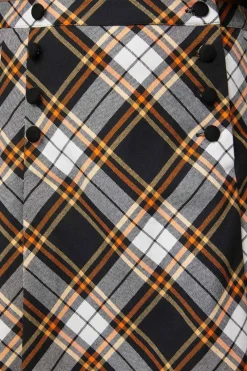Pumpkin Tartan Skirt