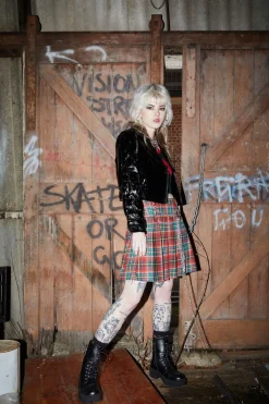 Punk Cropped Vinyl Jacket