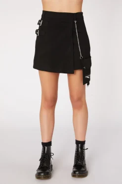 Punk Morpho Drill Skort