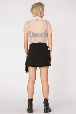 Punk Morpho Drill Skort