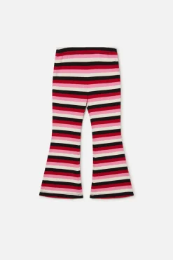 Punk Stripe Kids Flared Legging