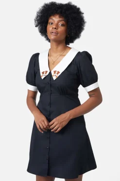 Puppy Embroidery Dress