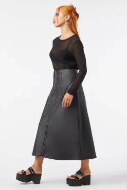 Queens Soldier Pu Skirt