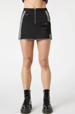 Radioactive Raver Cargo Skirt