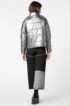 Radioactive Raver Puffer Jacket