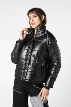 Radioactive Raver Puffer Jacket