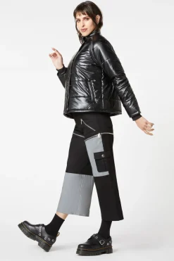 Radioactive Raver Puffer Jacket